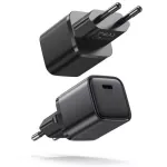 JOYROOM Fast Wall Charger USB-C 20W Power Delivery Quick Charge 3.0 AFC Black (L-P202)