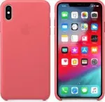 Apple iPhone XS Max Leather Case MTEX2ZM/A Peony Pink