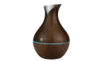 IVY D2 3-in-1 Aroma Difuzorius - Drėkintuvas - 1,5W Naktinė Atmosferos USB Lempa 11cm / 300ml Dark Wood