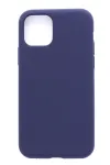 Evelatus Apple iPhone 11 Pro Nano Silicone Case Soft Touch TPU Dark Blue