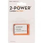 2-POWER DBI1008A Įkraunama baterija Ličio jonų 950 mAh 7,4 V, skirta Canon LP-E8