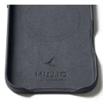 Mujjo Leather Case MagSafe, skirta iPhone Air, Basalt