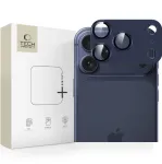 Tech-Protect CamFull Fit fotoaparato objektyvo apsauga, skirta Apple iPhone 17 Pro, tamsiai mėlyna