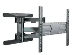 Sieninis TV laikiklis Gembird WM-80ST-01 Plieninis 40&ndash;80 colių ekranams, 50 kg, VESA 100&times;100&ndash;600&times;400, pakreipiamas ir pasukamas