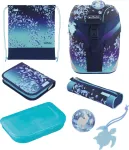 Herlitz SoftLight Plus Greenline pradinės mokyklos kuprinė, Blue Ice