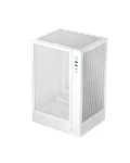 DeepCool CH170 Digital R-CH170-WHNPI0D-G-1 baltas Mini-ITX Mini Tower korpusas kompiuteriui, maitinimo bloko nėra, 2x USB 3.0, USB-C