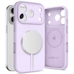 Tech-Protect Silicone MagSafe Case, skirta Apple iPhone 17 Pro Max - Mauve