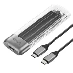 ORICO TXM2-C3 M.2 NVMe USB-C 3.2 10Gbps SSD Enclosure - Pilka