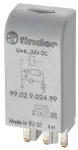 Finder LED žalias indikatoriaus modulis su diodu 6-24 VDC 95 serijos relių lizdams 99.02.9.024.99