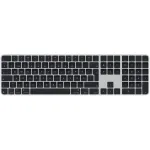 Apple Magic Keyboard su Touch ID ir skaitmeniniu bloku USB + Bluetooth QWERTY &scaron;vedi&scaron;kas juodas