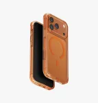 UNIQ Combat Case, skirta iPhone 17 Pro Max, su MagClick įkrovimu, oranžinė