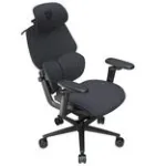 Gaming kėdė thunder x3 FLEX Pro Fabric Grey &ndash; ergonomi&scaron;ka sukamoji kėdė su reguliuojamomis porankiais ir atlo&scaron;imu