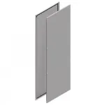 Schneider Electric &scaron;oninis skydas NSY2SP126, skirtas Spacial SF korpusui 1200x600mm, pilkas RAL 7035