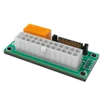 Maitinimo adapterio plok&scaron;tė Akasa AK-CBPW28-KT02 24 kontaktų ATX į SATA maitinimo jungtį