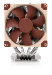 Au&scaron;intuvas Noctua NH-D9 TR5-SP6 4U &mdash; 92 mm dviejų ventiliatorių procesoriaus au&scaron;intuvas sTR5, aliuminio briaunos, varinis pagrindas, 2500 RPM