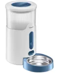 Panasonic CP-JNF01CW automatinis &scaron;ėrimo ir girdymo įrenginys &scaron;unims ir katėms, plastikas, nerūdijantis plienas, baltas