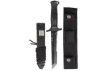Mil-Tec German Combat Knife 2000 15362100 peilis, 440 plienas, juodos spalvos