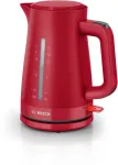 Elektrinis virdulys Bosch TWK3M124, 1,7 l, 2400 W, raudonas