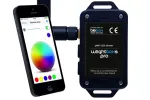 BLEBOX wLightBoxS Pro i&scaron;manusis LED reguliatorius su i&scaron;orine antena 12-24V DC