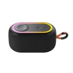 HAVIT SK809BT ne&scaron;iojamas Bluetooth 5.0 garsiakalbis, 5W, IPX5, TWS, USB-C, AUX, microSD, juodas