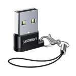 UGREEN USB A vyri&scaron;kas į USB Type-C moteri&scaron;ką adapterį (juodas)