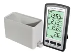 Alecto WS-1200 belaidė meteorologinė stotis su lauko jutikliu, juoda/pilka