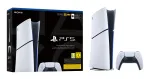 Sony PlayStation 5 Digital Edition (Slim) 825 GB Wi-Fi juoda, balta