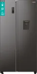 Gorenje NRR9185EABXLWD Side-by-Side &scaron;aldytuvas su &scaron;aldymo kamera, 547 l (355 l + 192 l), ConvertActive, E klasė, tamsus nerūdijantis plienas
