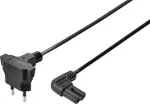 Sygonix SY-5043506 maitinimo laidas CEE 7/7 &ndash; IEC C13, 5 m, juodas