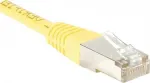 Exertis Connect 854103 0,5 m Cat5e F/UTP (FTP) geltonas tinklo kabelis