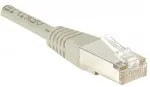 EXERTIS CONNECT Cat.6 F/UTP Ethernet komutacinis kabelis, pilkas, 1,5 m, plonas apsauginis įlinkimas, neužkliūvantis, RJ45 857900