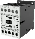 Eaton DILM7-01 galios kontaktorius, 24 V AC ritė, 3 polių, 7 A, 1 NC pagalbinis 276572