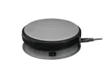 Europalms elektrinis pateikimo stalas &Oslash; 15 cm sidabrinis - iki 5 kg apkrova, 2,4 RPM (50701190)
