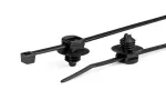 HellermannTyton T30LRFT6 juodas poliamidinis kabelių rai&scaron;tis, 260mm x 3,3mm, 500 vnt. pakuotė 150-77932