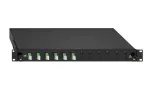 Rutenbeck BasicLine 19 inch i&scaron;traukiama optinių skaidulų sujungimo dėžutė 1U, &scaron;viesiai pilka 2280302060