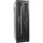 IT-BUDGET 42U 19 inch serverio spintos komplektas 600x800mm perforuotos dvigubos durys 4 aktyvūs ventiliatoriai PDU lentynos i&scaron;ardoma juoda 90ITB19SRK4268DTS