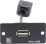 Kramer WU-AB modulinis įsegamasis įdėklas USB Type A female-female juodas 85-0118399