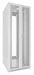 DSIT 47U 19 colių serverių spintos stovas 800x800x2200mm baltas su perforuotomis dvigubomis durimis DS8847DD-W