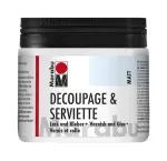 Marabu servetėlių lakas ir klijai, matinis, 500 ml, bespalvis, skardinė - 1 vnt. 11400075843