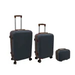 ORDINETT stalčių komplektas, 3 vnt., 60L + 43L + 15L, pilkas