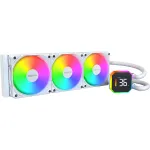 CPU au&scaron;intuvas MONECH HyperFlow Digital 360 (W) baltas 360 mm skystinis