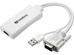 Sandberg VGA+Garso į HDMI keitiklis