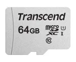 Flash atminties kortelė Transcend 64GB MicroSDXC SDHC 300S