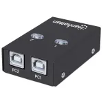 Manhattan 162005 USB 2.0 automatinis 2 prievadų jungiklis, 480 Mbps