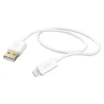 Hama įkrovimo laidas, USB-A &ndash; Lightning, 1,5 m, baltas