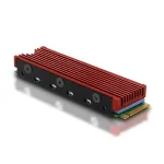 Axagon CRL-M2 Pasyvus aliumininis au&scaron;intuvas visiems M.2 SSD, dydis 2280, auk&scaron;tis 12 mm