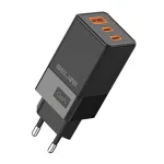 Beline BELI02750 65W GaN sieninis įkroviklis su 2&times;USB-C ir 1&times;USB-A