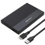 I&scaron;orinis dėklas 2,5 inch SATA SSD/HDD QOLTEC 52277 USB 3.0