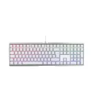 CHERRY MX 3.0S RGB klaviatūra žaidimams USB QWERTZ voki&scaron;ka balta