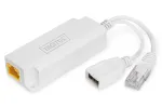 DIGITUS Gigabit USB-A PoE skirstytuvas USB TYPE A Moteri&scaron;ka